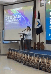 Sambutan Dan pembukan Webnter Internasional Oleh Rektor Universitas Dian Nuswantoro 